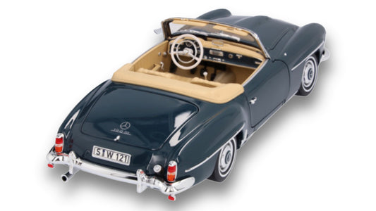 190 SL Roadster, W 121 (1954-1963), Grey Blue