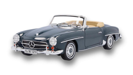 190 SL Roadster, W 121 (1954-1963), Grey Blue