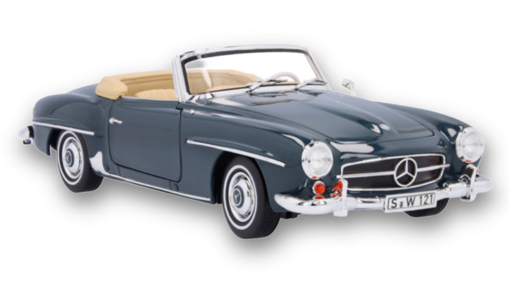 190 SL Roadster, W 121 (1954-1963), Grey Blue