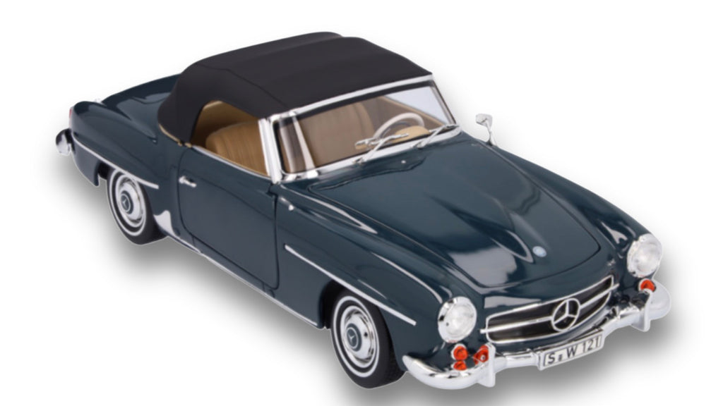 190 SL Roadster, W 121 (1954-1963), Grey Blue
